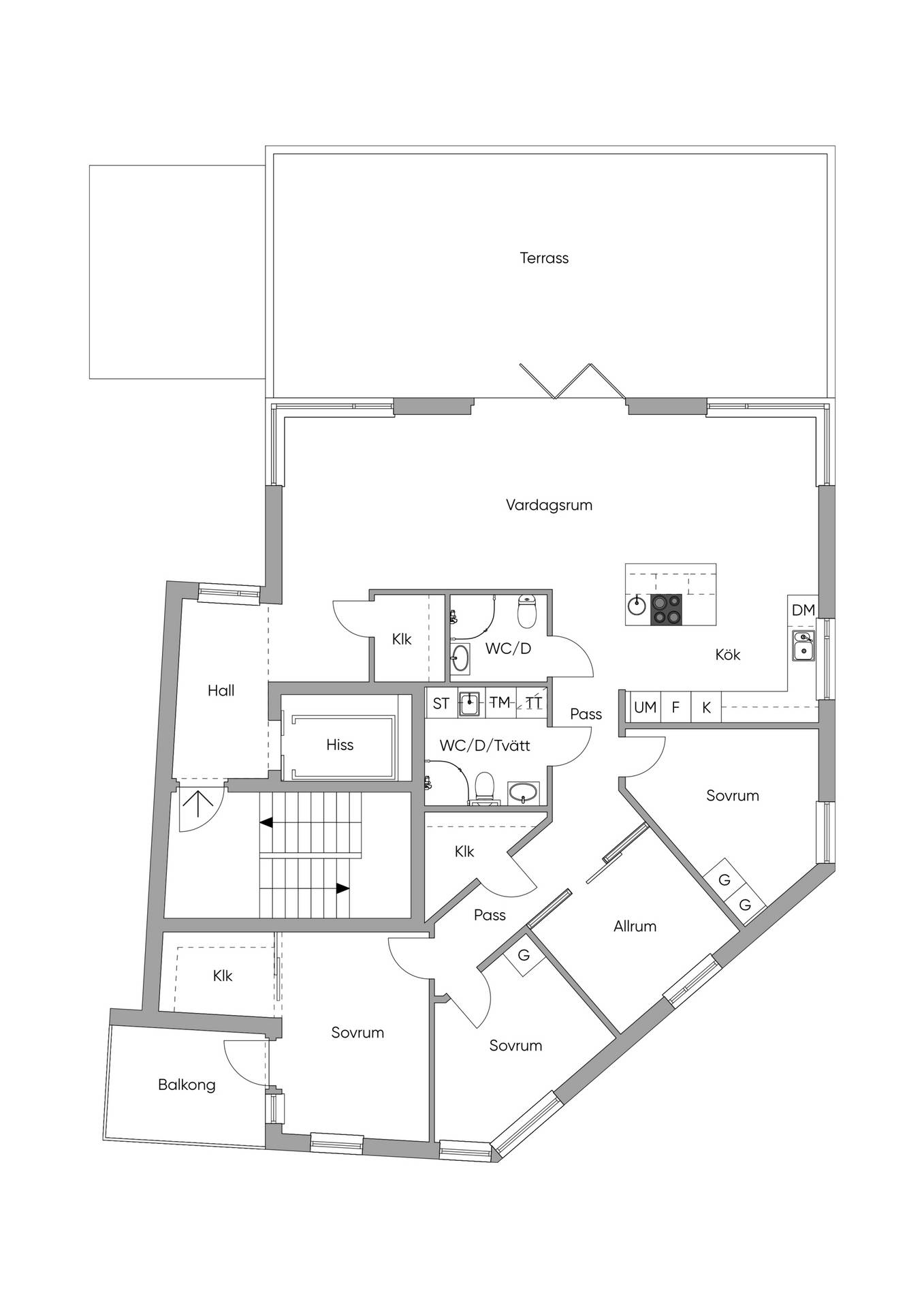 5 rum Lägenhet på Skepparegatan 11 Karlskrona Karlskrona kommun - bild 23