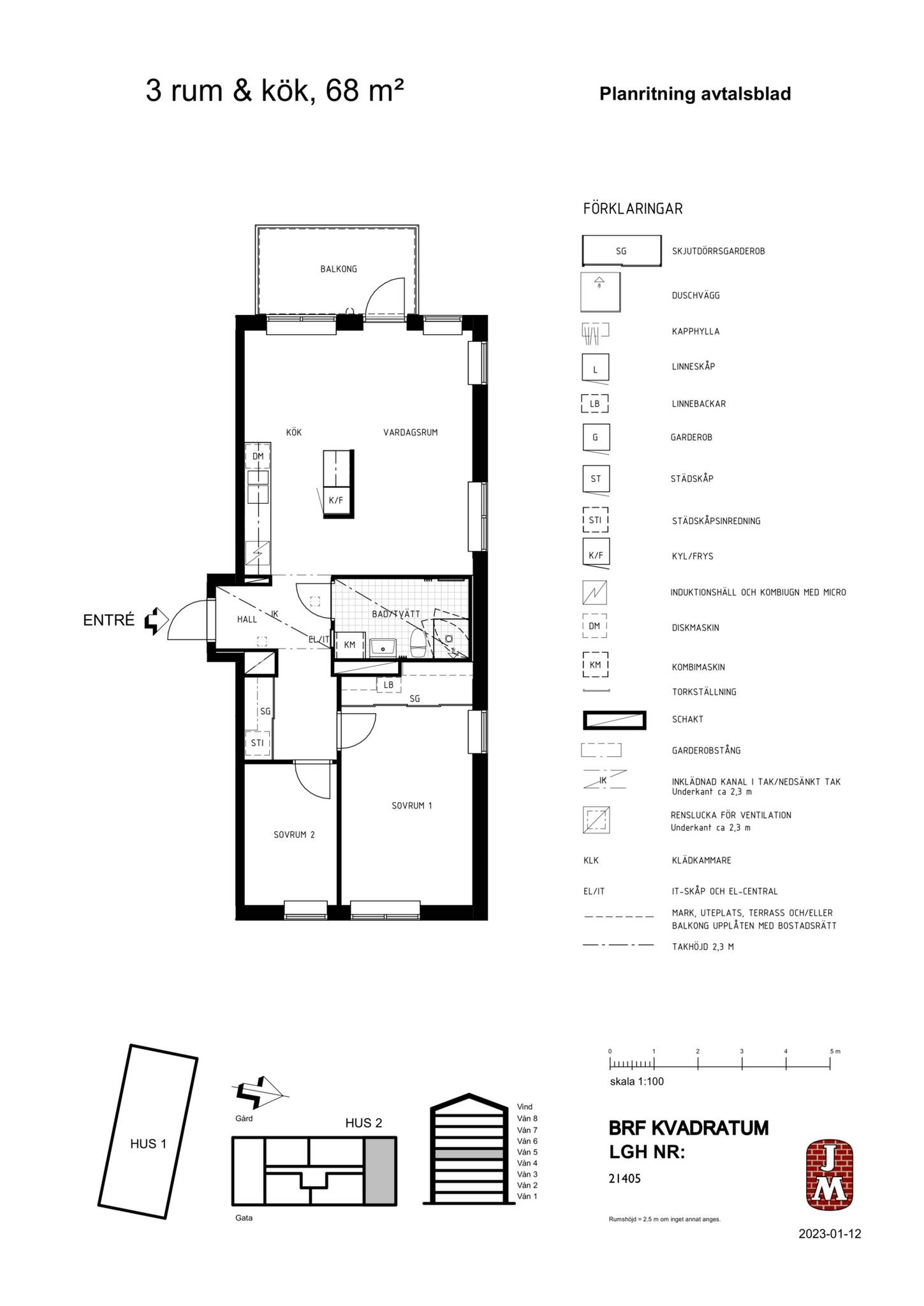 3 rum Lägenhet på Amanuensgatan 9 Rosendal Uppsala kommun - bild 26