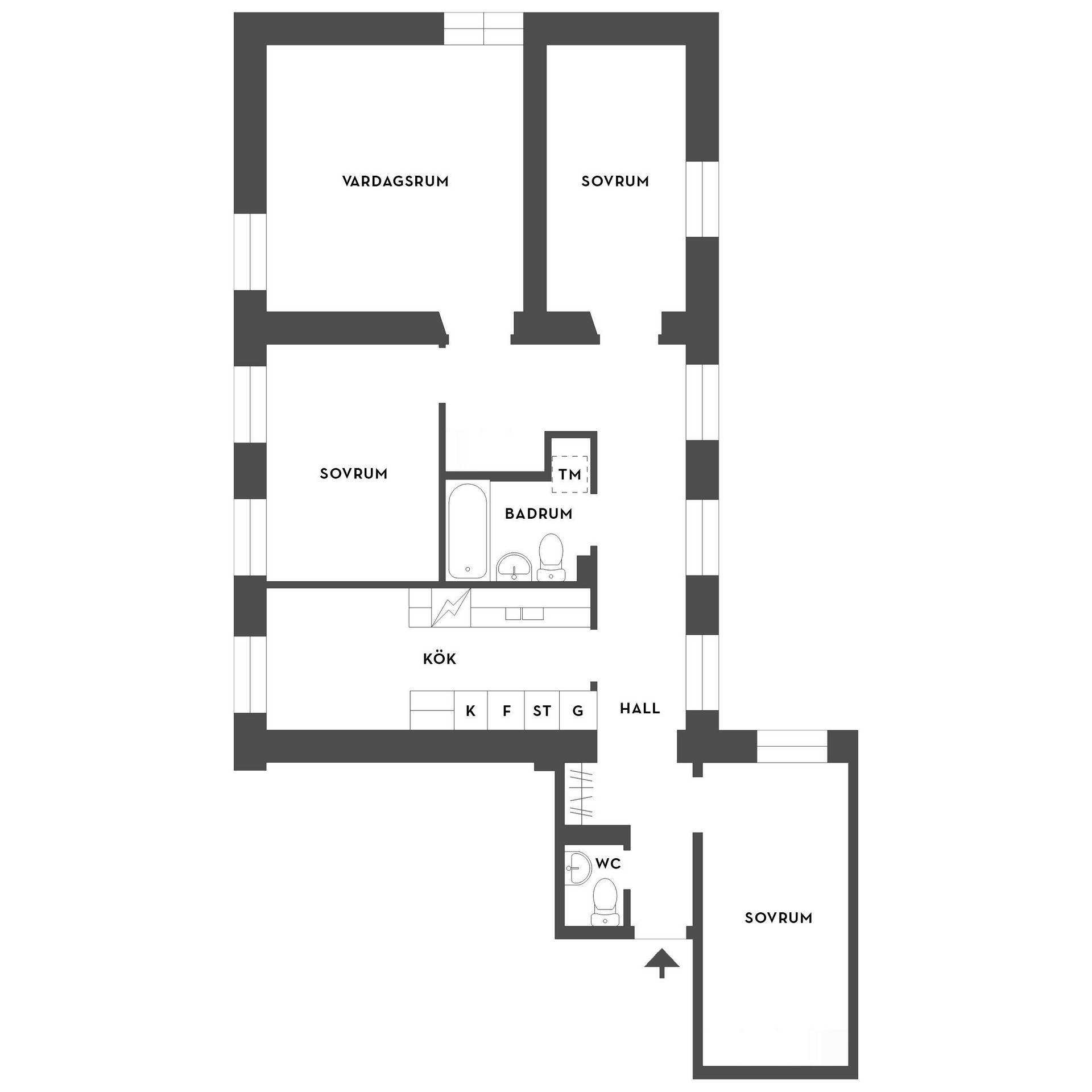 4 rum Lägenhet på Sundbyvägen 34 Sundby Park Strängnäs kommun - bild 37