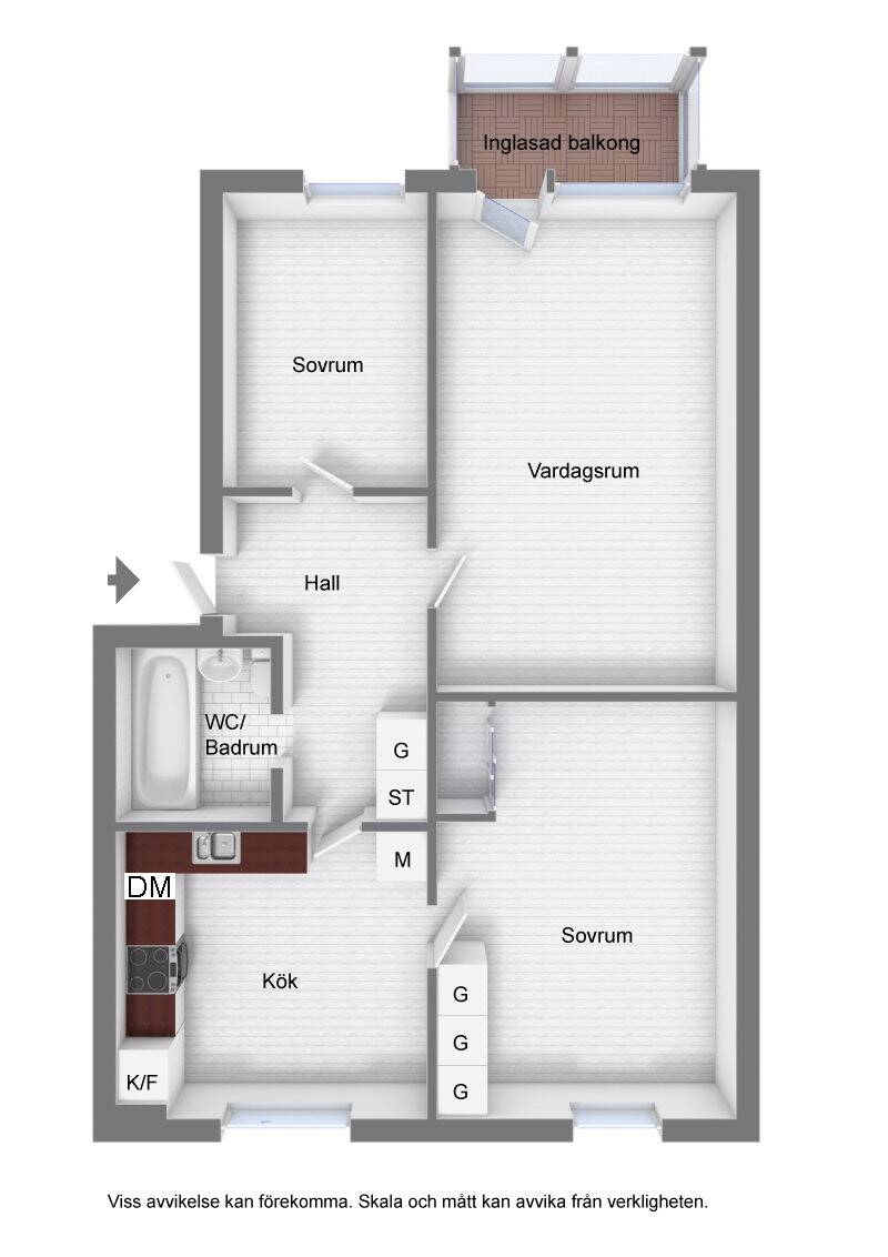 3 rum Lägenhet på Lidåkersgatan 6B Lidåker Lidköpings kommun - bild 20
