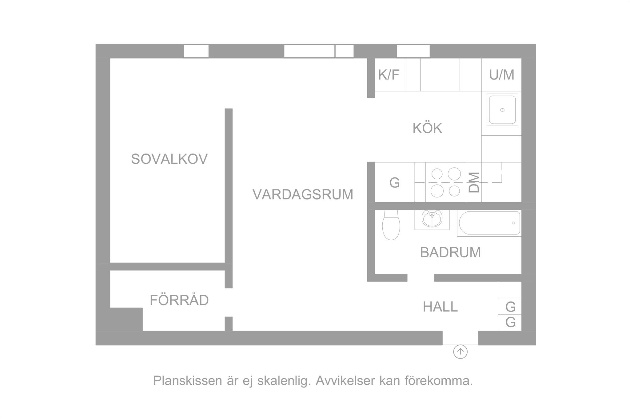 1.5 rum Lägenhet på Eskadervägen 32, 2TR Näsby Park Täby kommun - bild 24