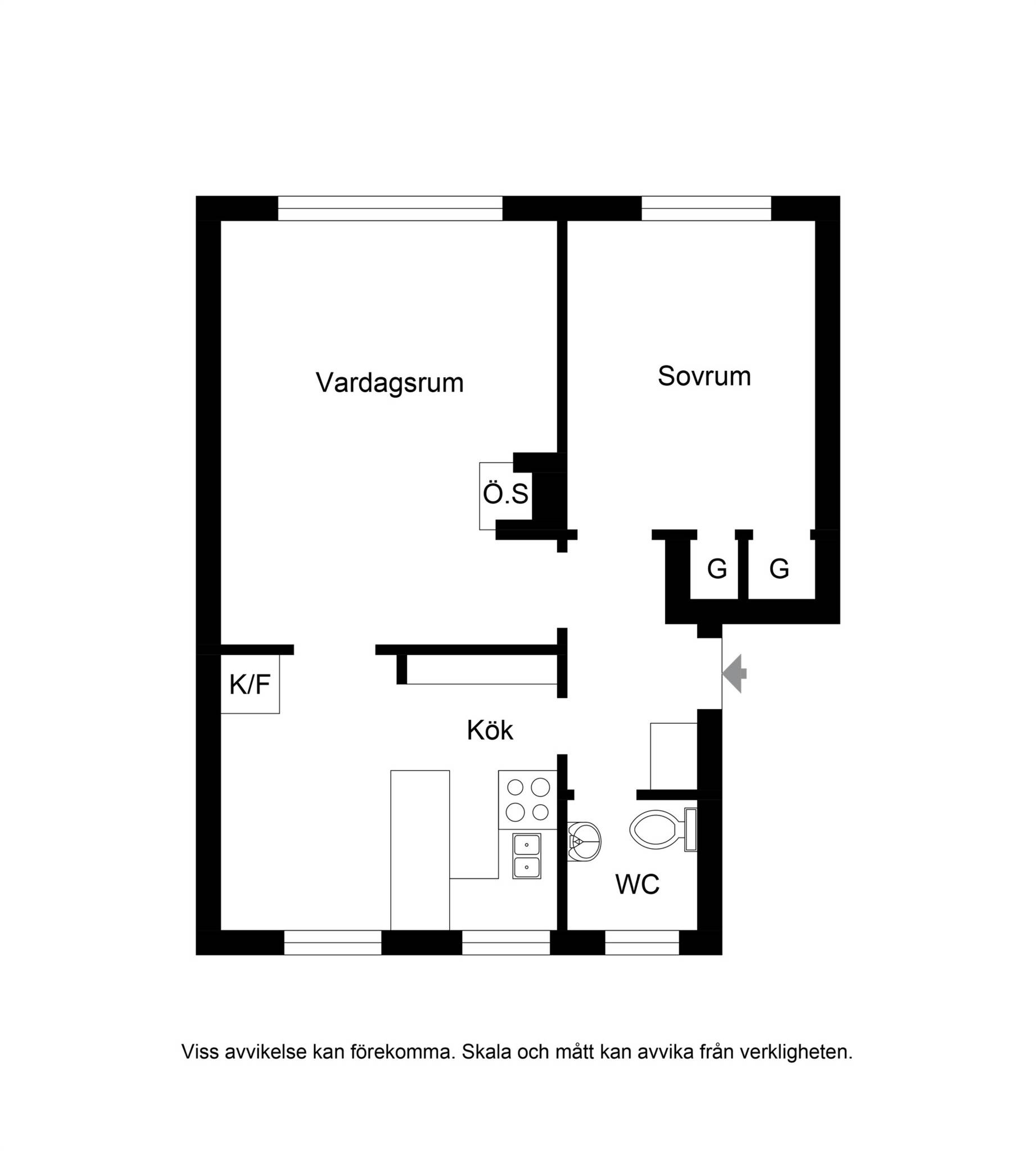 2 rum Lägenhet på Arkitektvägen 71 Abrahamsberg Stockholms kommun - bild 25