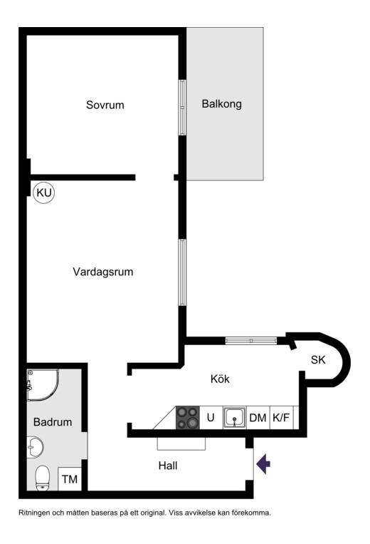 2 rum Lägenhet på Riddargatan 42A Östermalm Stockholms kommun - bild 49