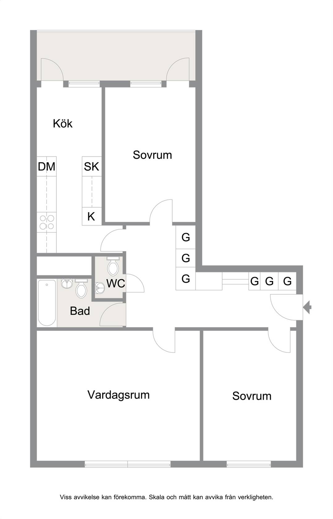 3 rum Lägenhet på Sjöblads Väg 41 Rosengård Malmö kommun - bild 30