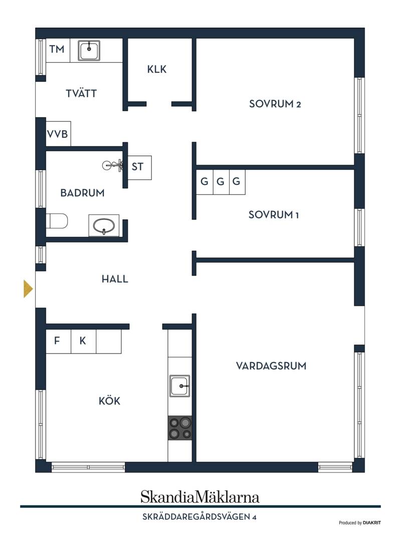 3 rum Parhus på Skräddaregårdsvägen 4 Bollebygd, Erikstorp Bollebygds kommun - bild 29
