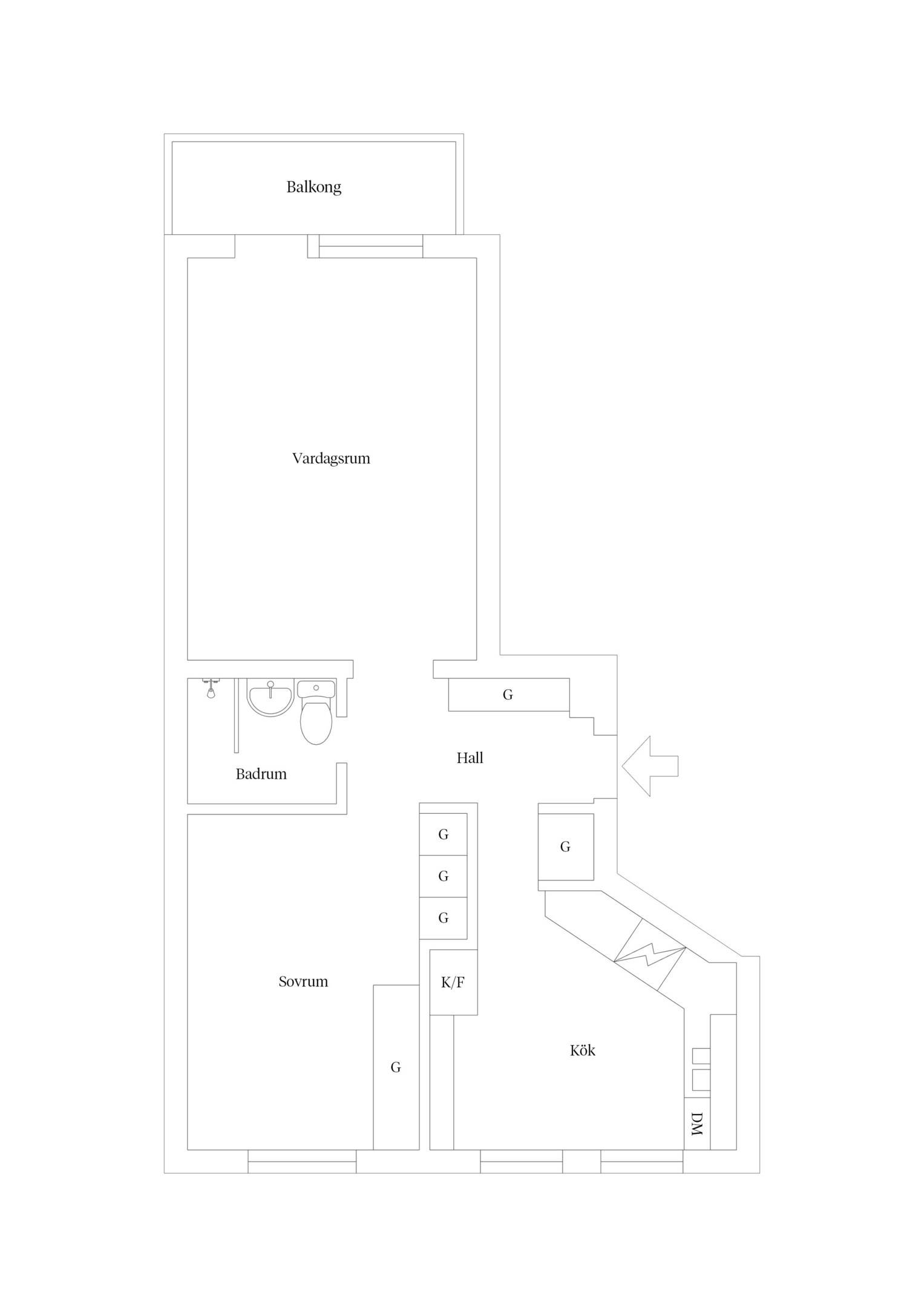 2 rum Lägenhet på Byggmästargatan 13C Salabacke Uppsala kommun - bild 19