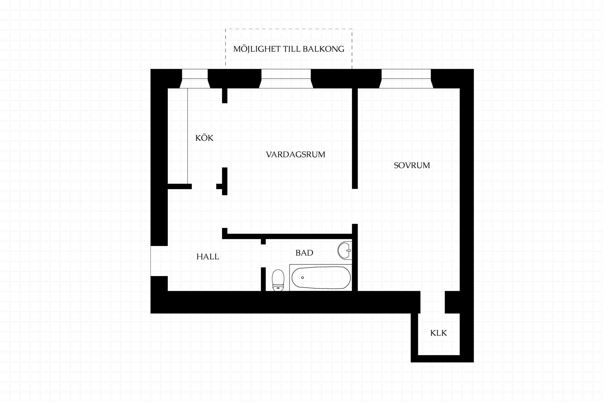 2 rum Lägenhet på Sibyllegatan 29, 2 tr Östermalm Stockholms kommun - bild 13