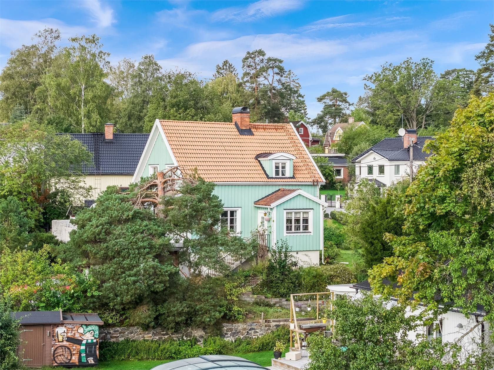 5 rum Villa på Skolvägen 7 Fullersta Huddinge kommun - bild 41