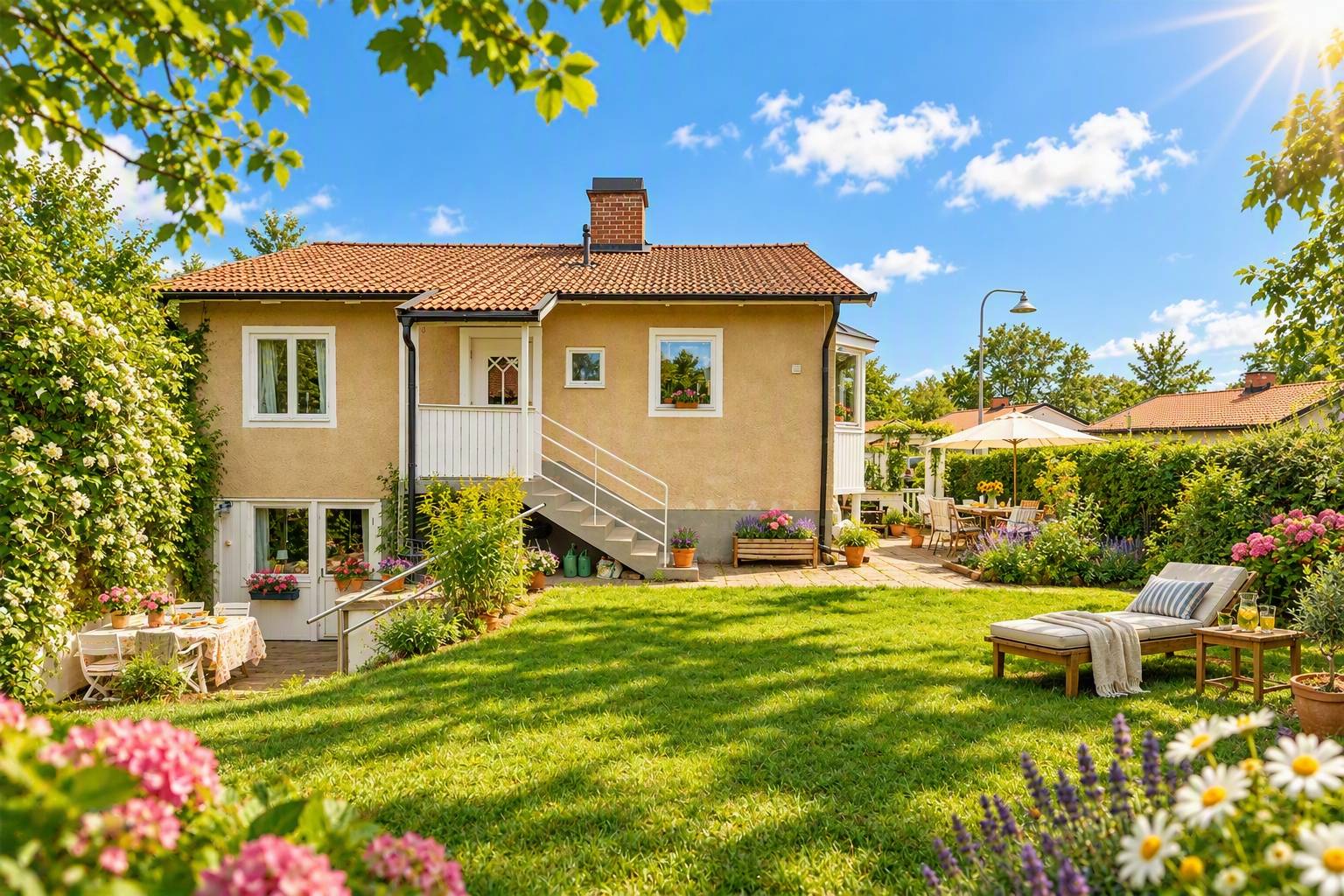 4 rum villa på Offerdalsgatan 6 Vällingby - Råcksta Trädgårdsstad, Stockholms kommun - bild 1
