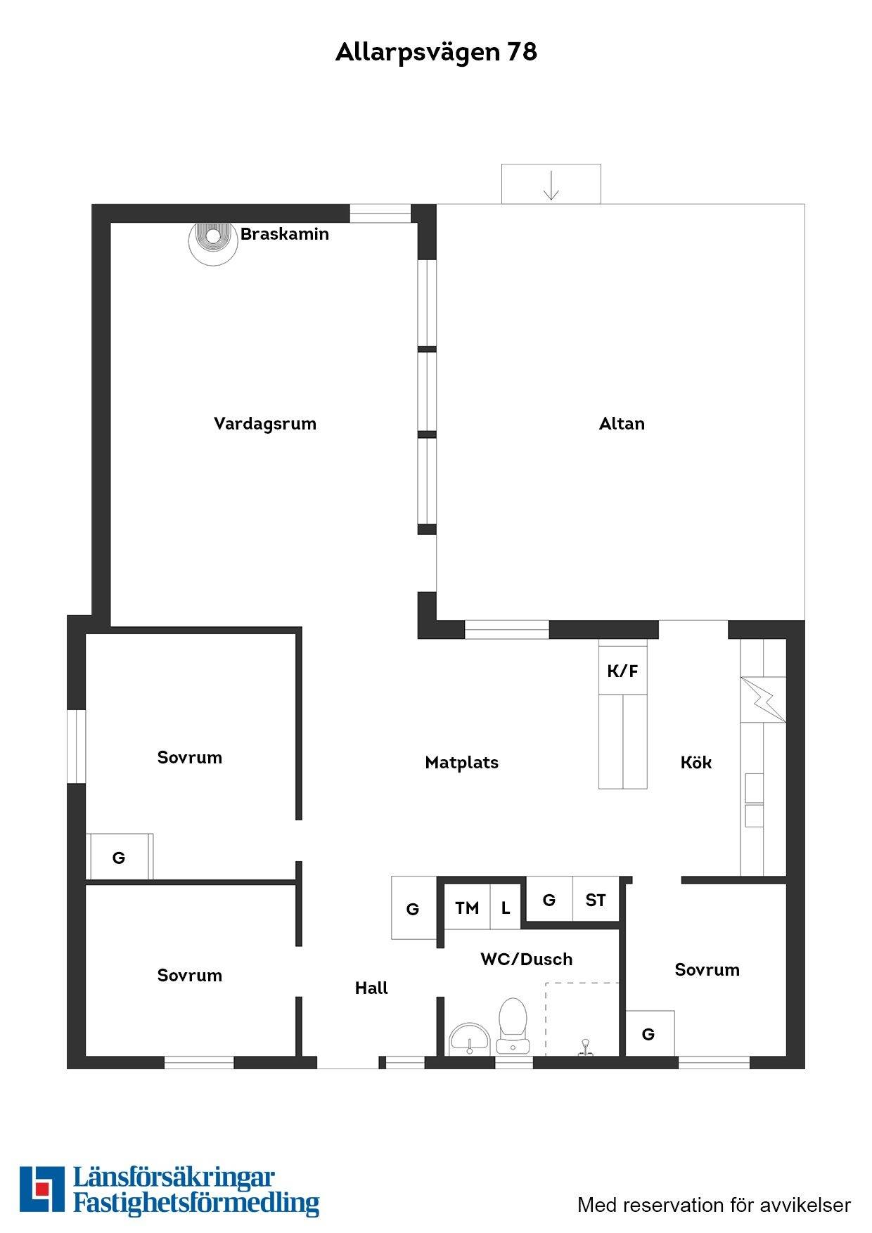 4 rum Vinterbonat fritidshus på Allarpsvägen 78 Skummeslövsstrand Laholms kommun - bild 32