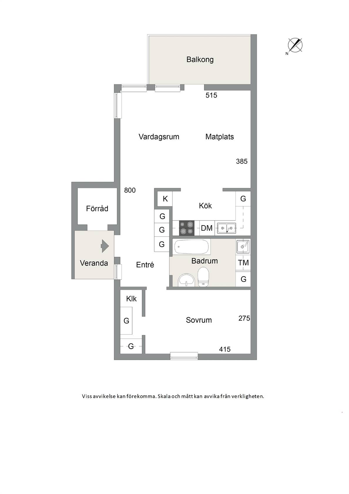 2 rum Lägenhet på Frejvägen 7A Lilla Foss Munkedals kommun - bild 15