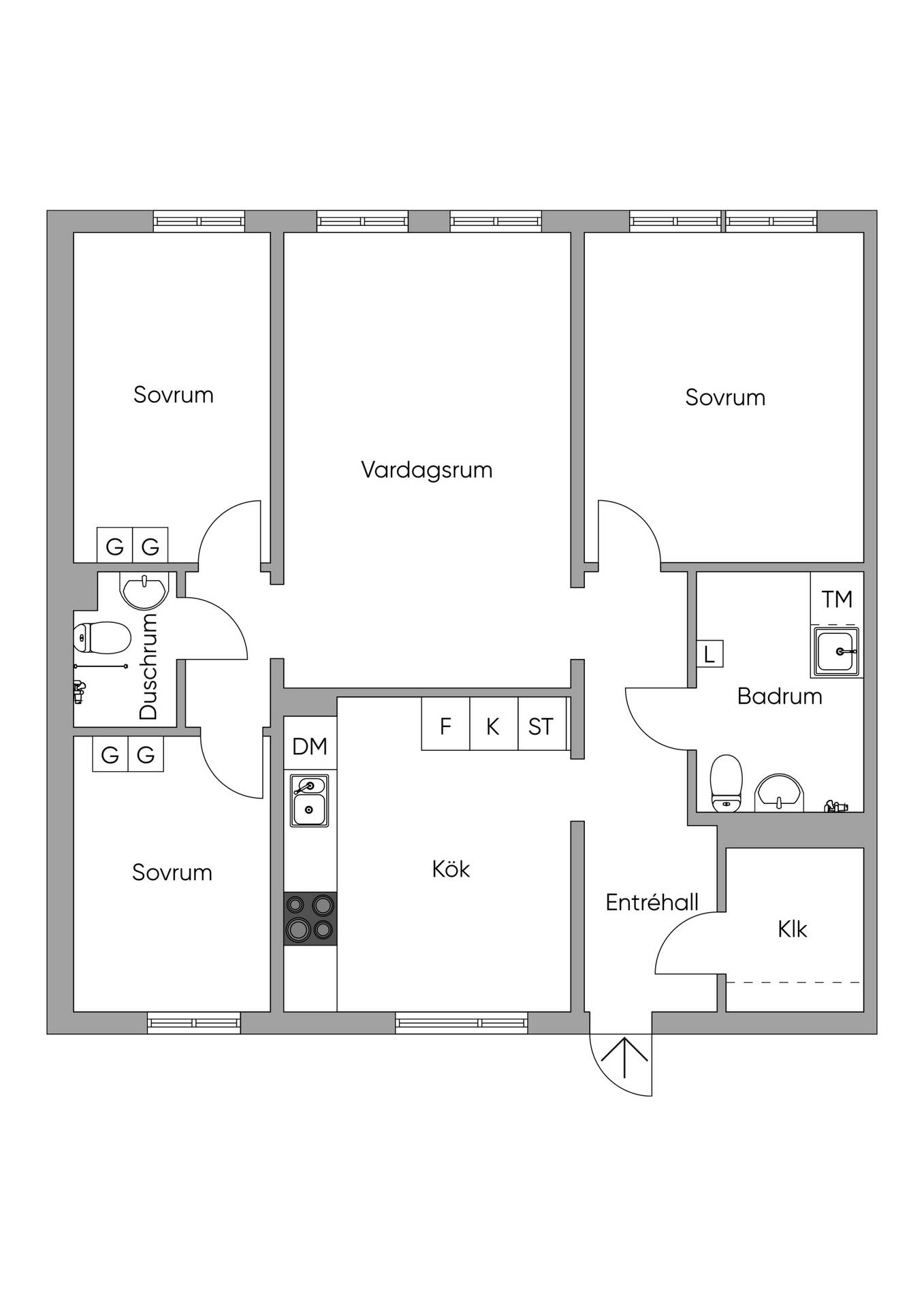 4 rum Lägenhet på Kyrkogatan 25 Centralt Åmåls kommun - bild 17
