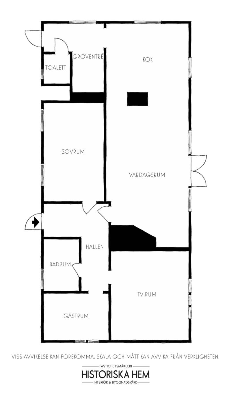 4 rum Villa på Nänningevik 62B NORRTÄLJE Norrtälje kommun - bild 54