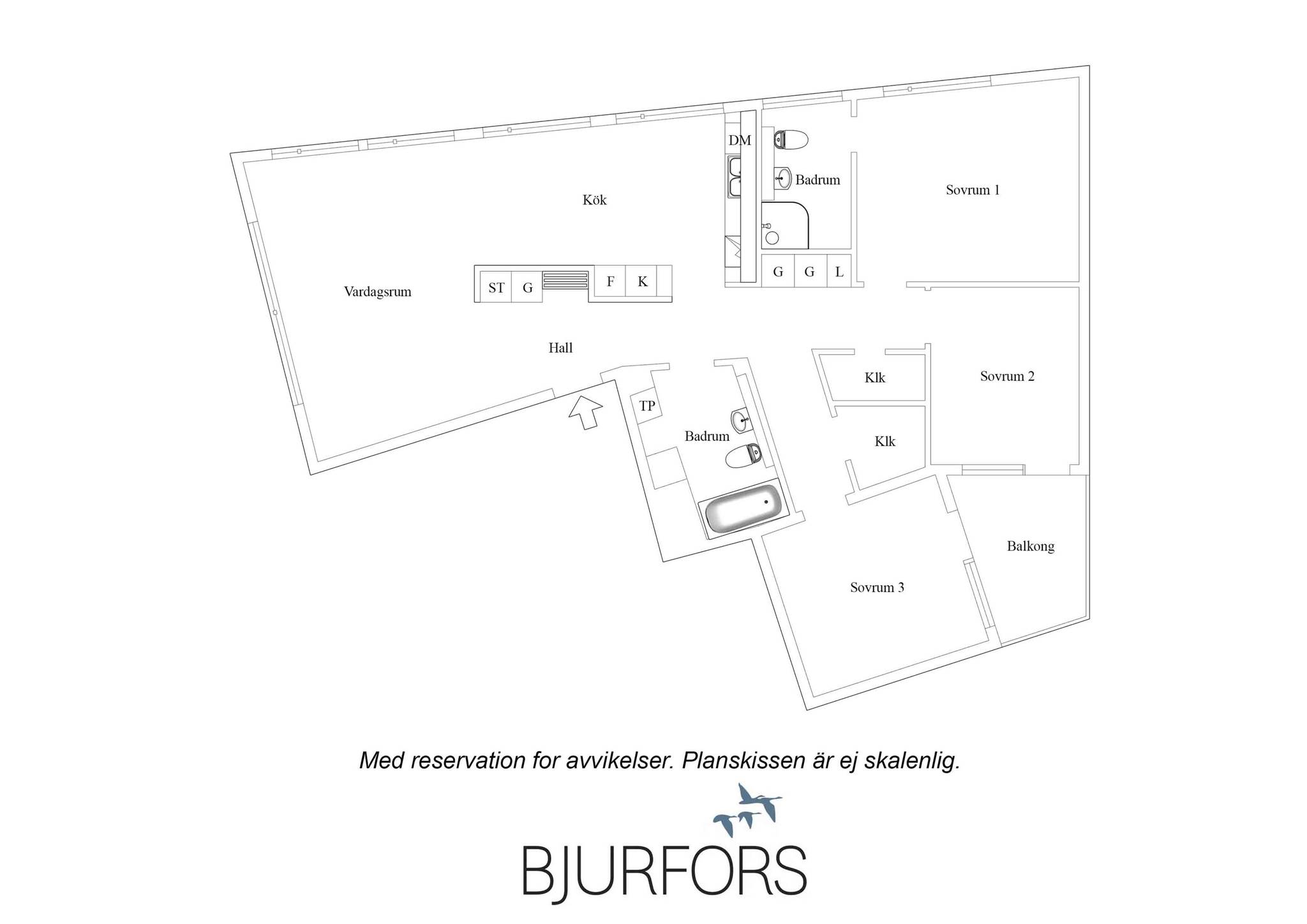 4 rum Lägenhet på Huvudstagatan 3A Solna Centrum Solna kommun - bild 22