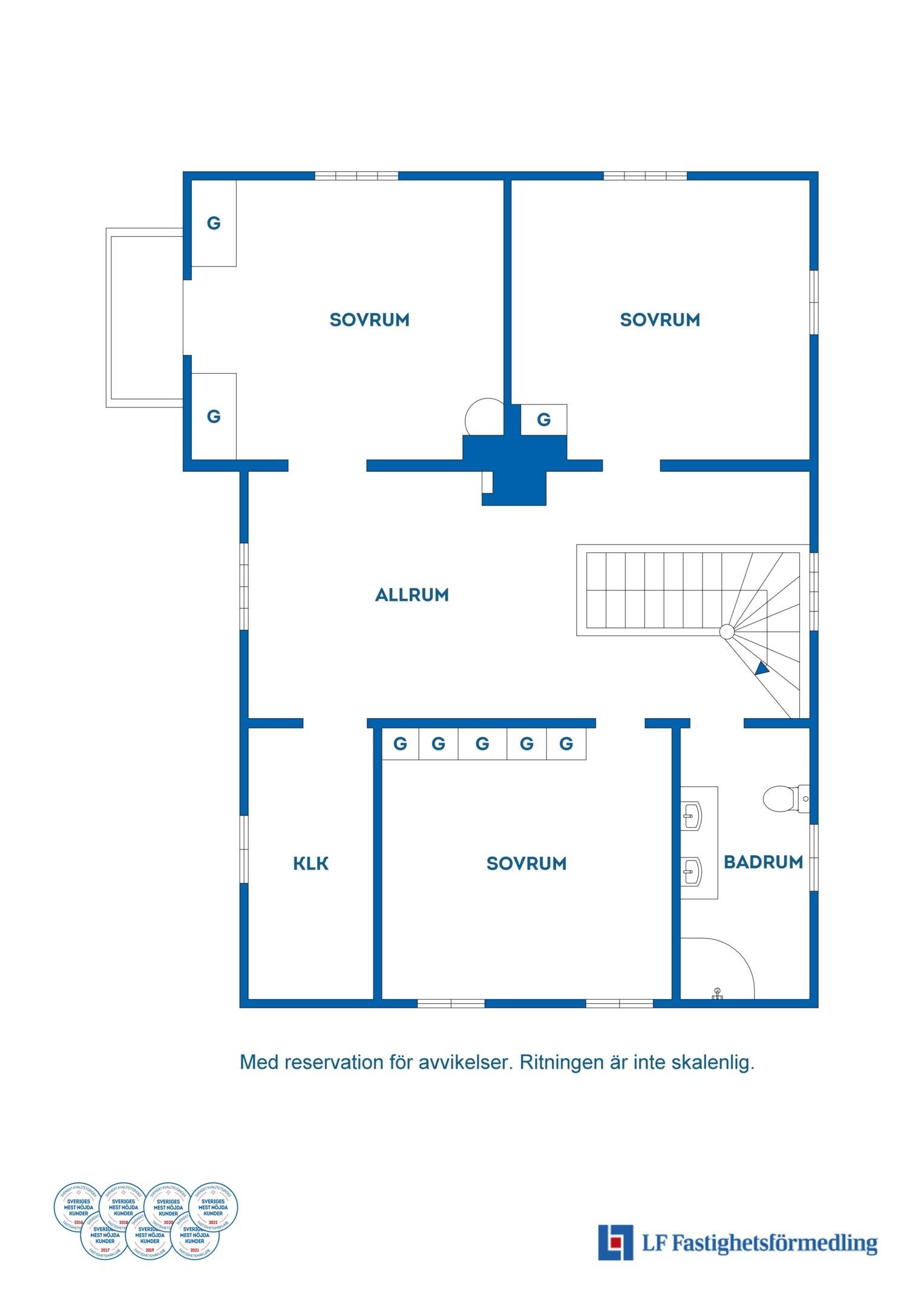 7 rum Villa på Kyrkogatan 26 Centrum Vetlanda kommun - bild 55