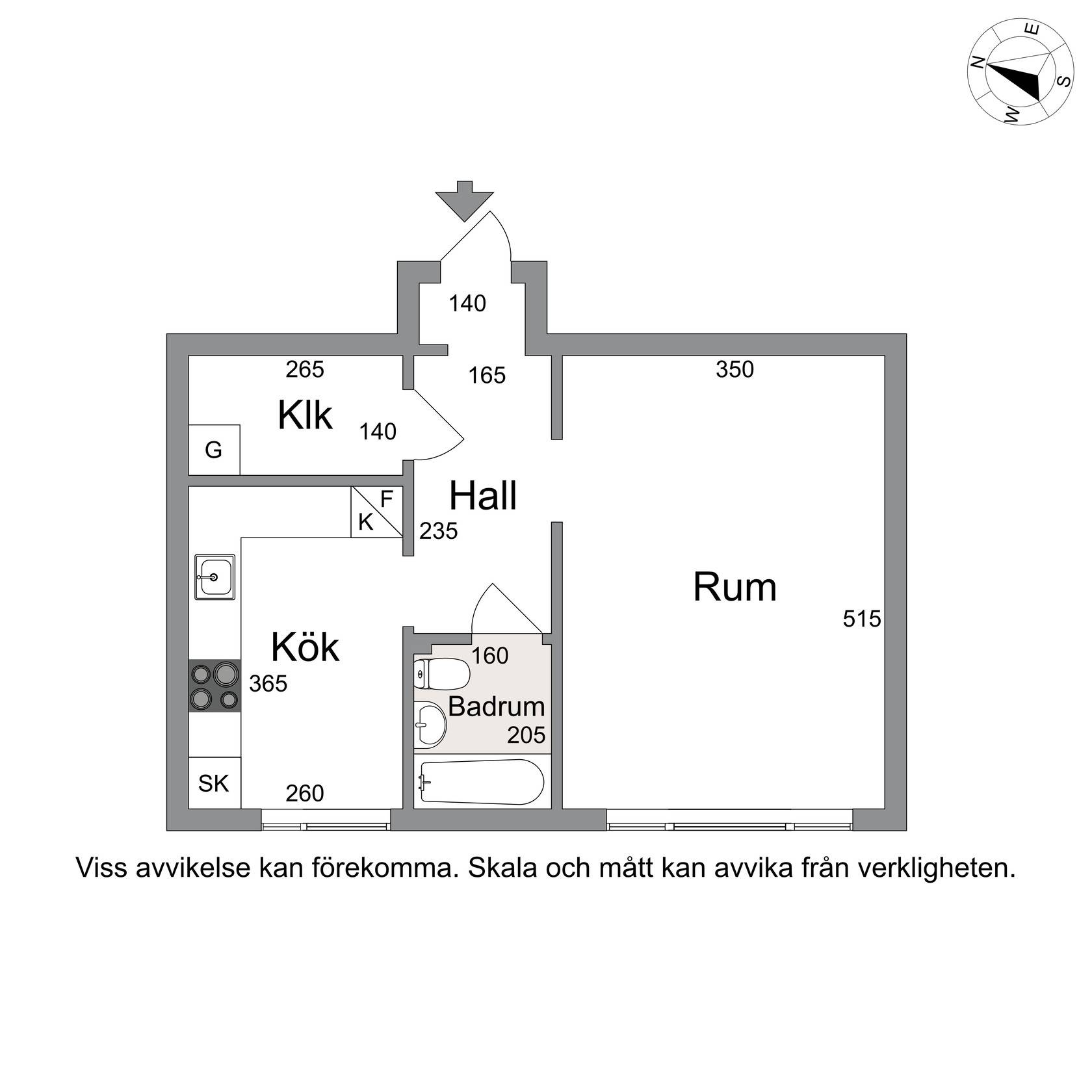 1 rum Lägenhet på Viktoriagatan 39B Trosa Trosa kommun - bild 16