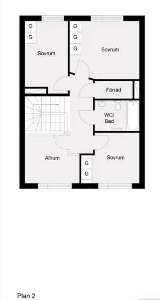 6 rum Radhus på Blå Gatan 39 Centrala Väsby Upplands Väsby kommun - bild 34