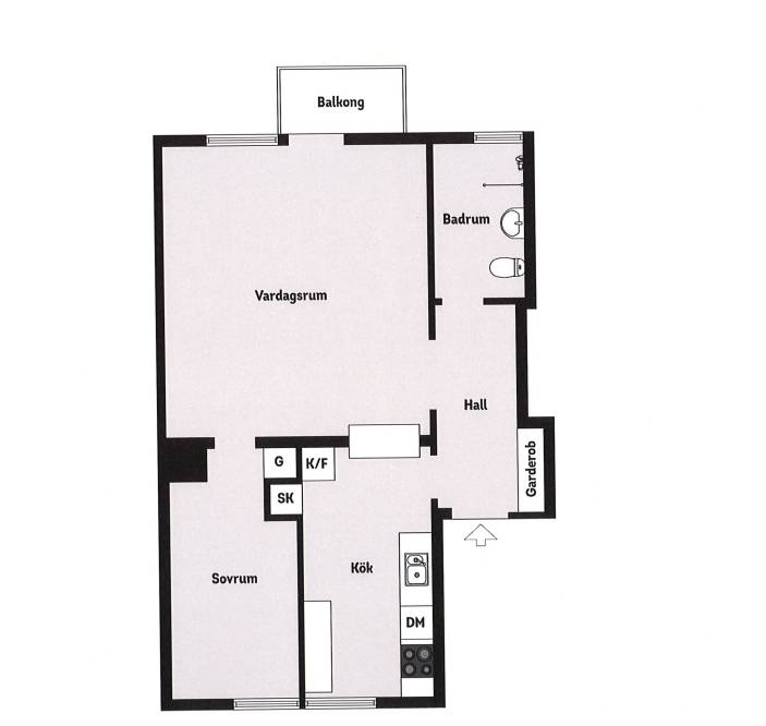 2 rum Lägenhet på Möckelvägen 32, 3/3 tr Årsta Stockholms kommun - bild 32