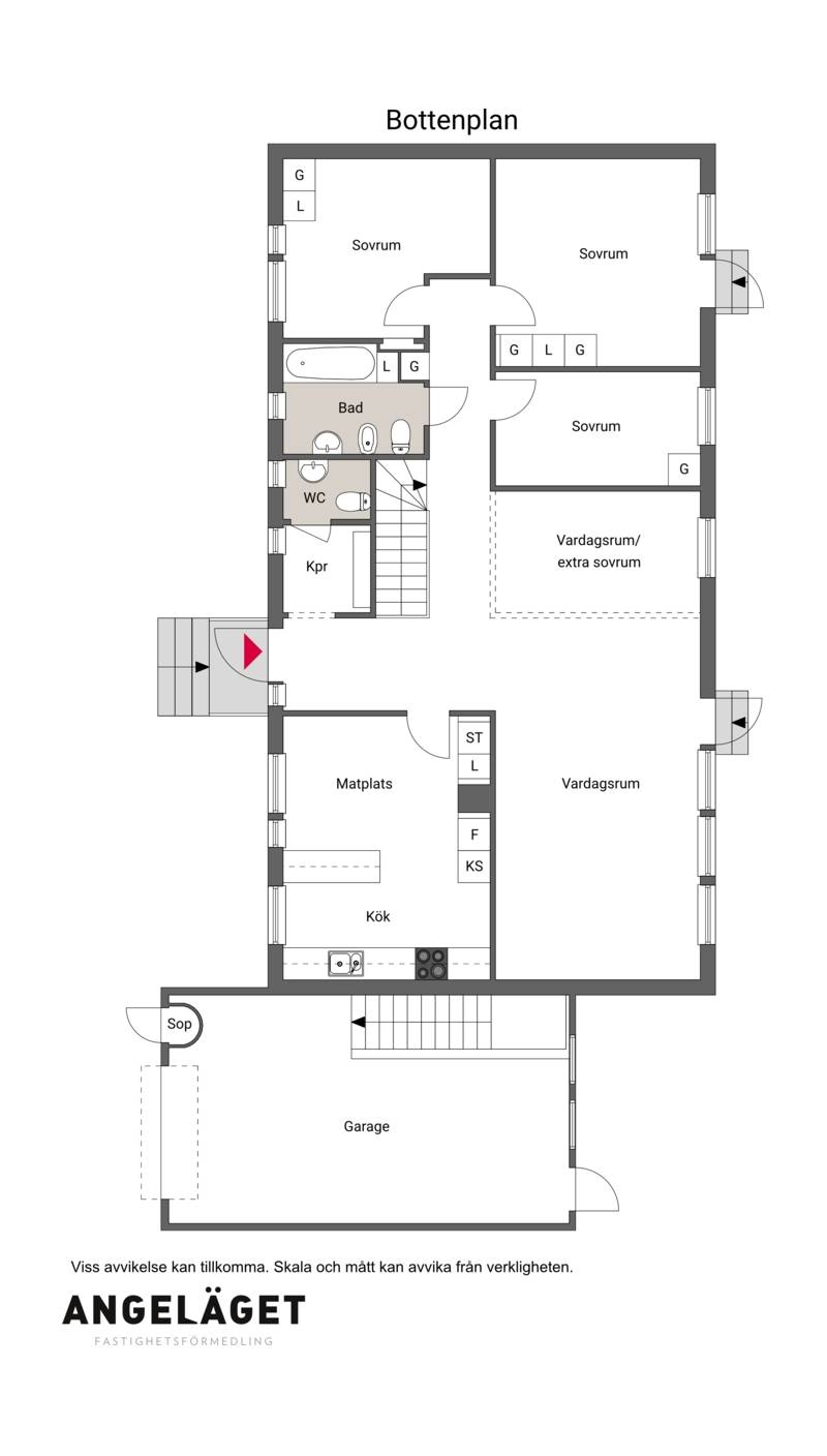 107 m² Villa på Rubinvägen 16 Heden Bodens kommun - bild 23