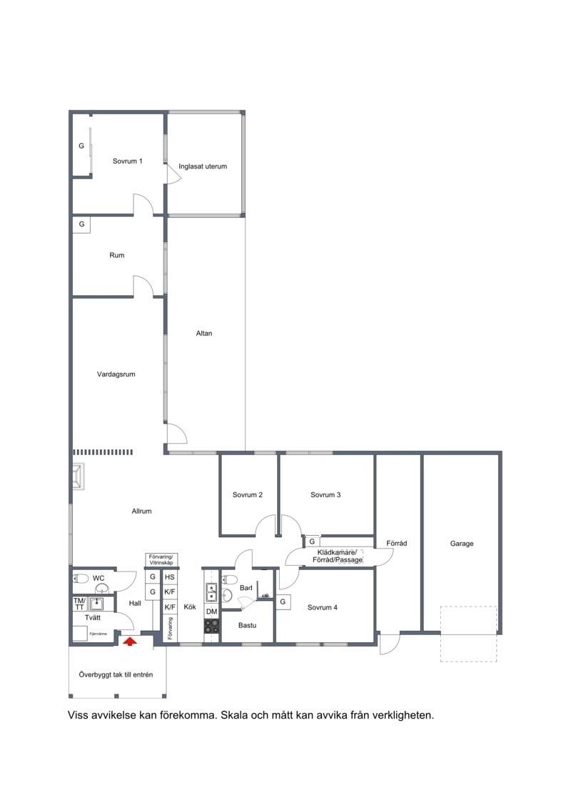 6 rum Villa på Revisorvägen 33 Södra Svartbyn Bodens kommun - bild 19