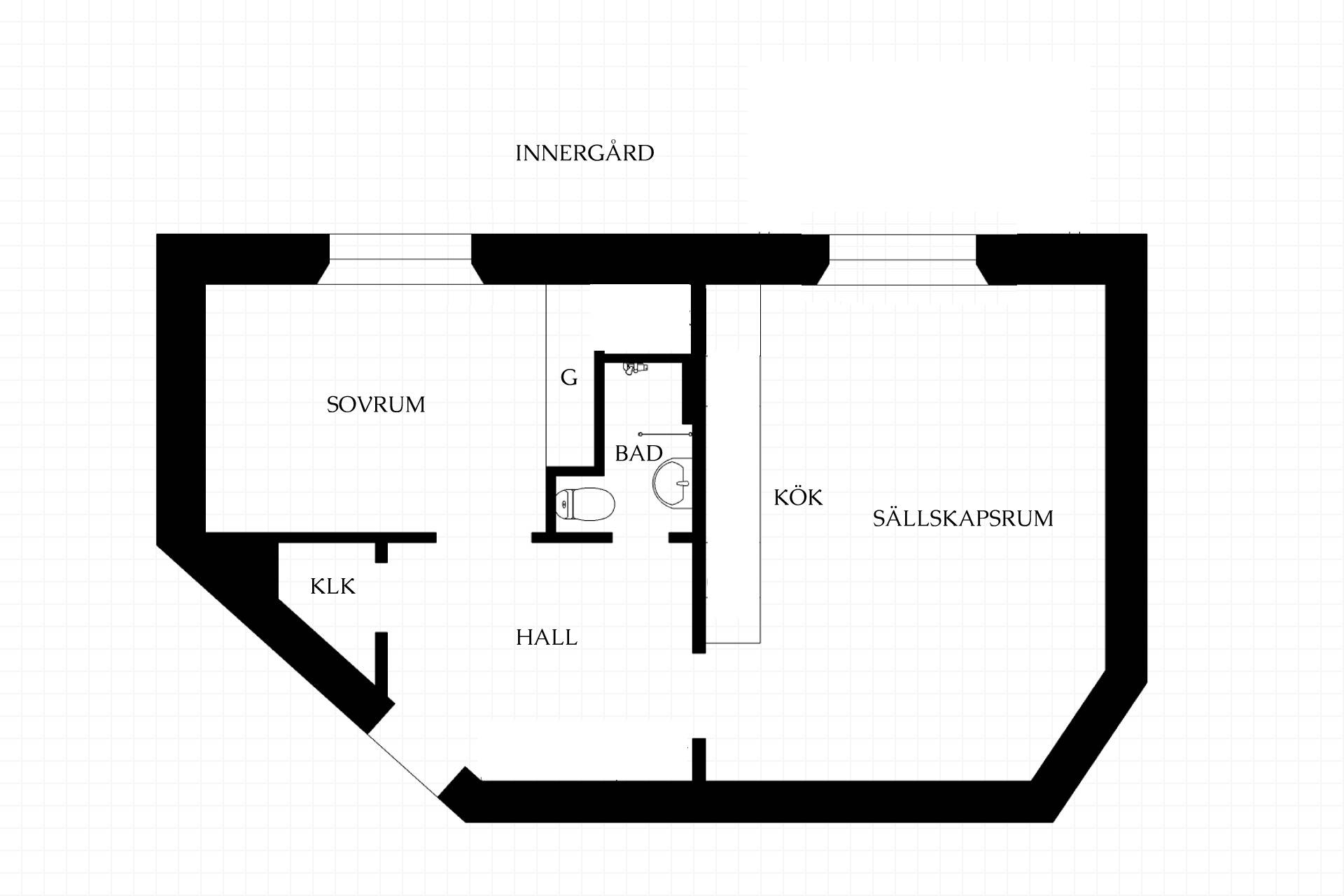 2 rum Lägenhet på Brännerigatan 5 Södermalm - Nytorget Stockholms kommun - bild 16