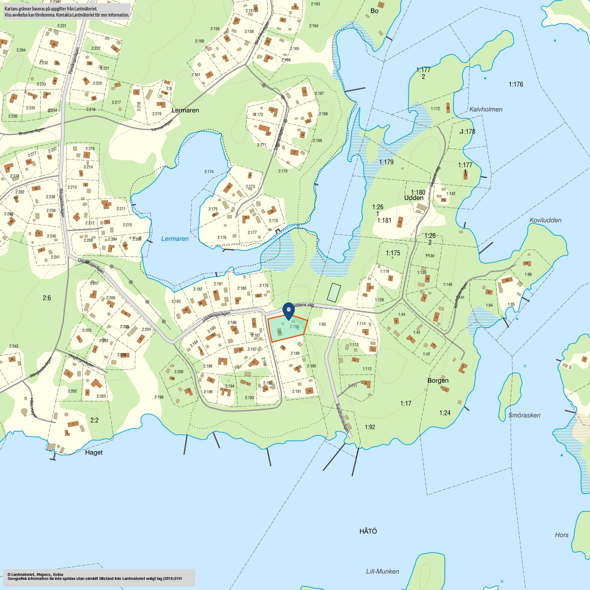 4 rum Vinterbonat fritidshus på Uddskogsvägen 20 Håtö Norrtälje kommun - bild 33
