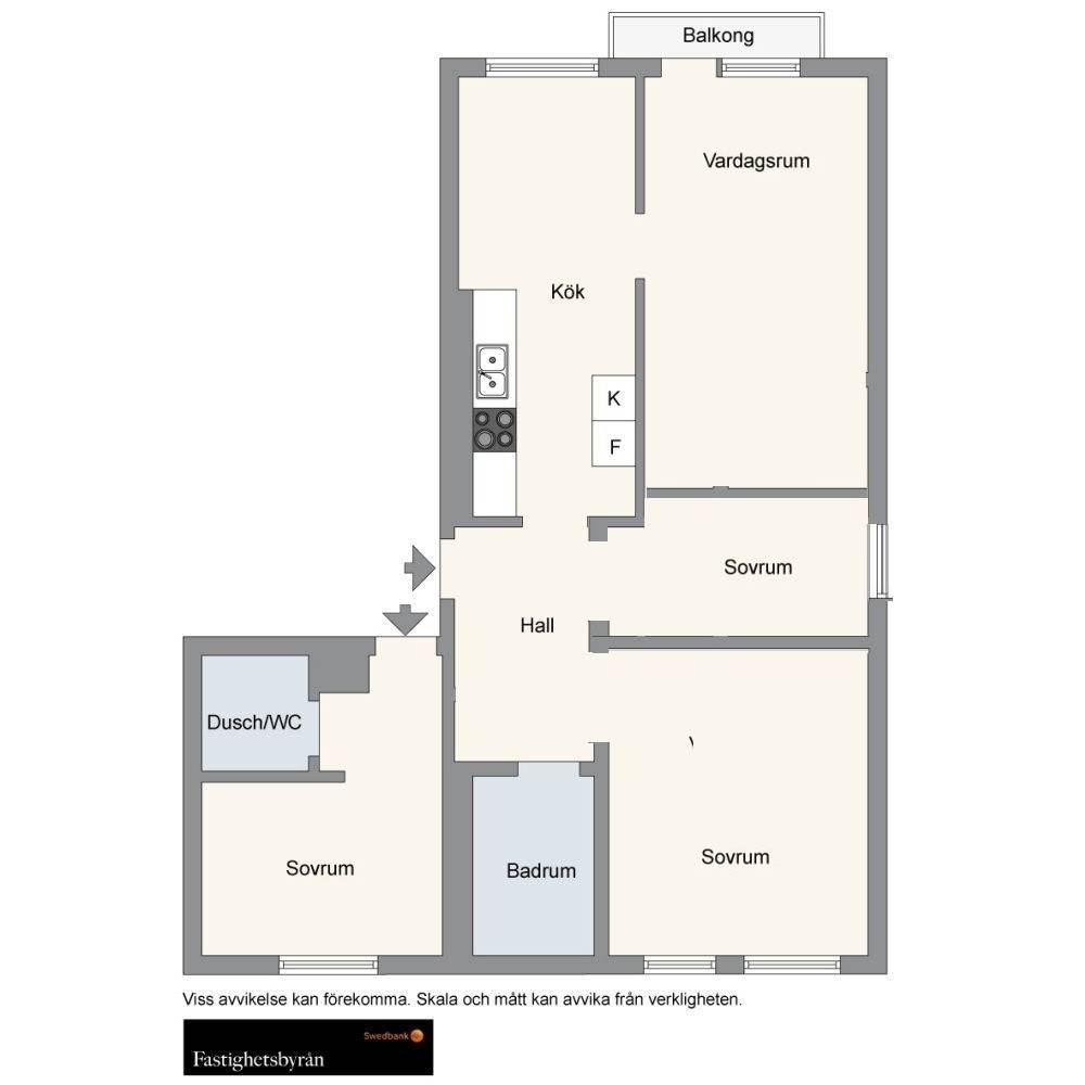 3 rum Lägenhet på Lofotengatan 31, 1 tr Husby Stockholms kommun - bild 17