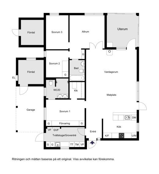 5 rum Villa på Brages väg 5 Frösakull Halmstads kommun - bild 42