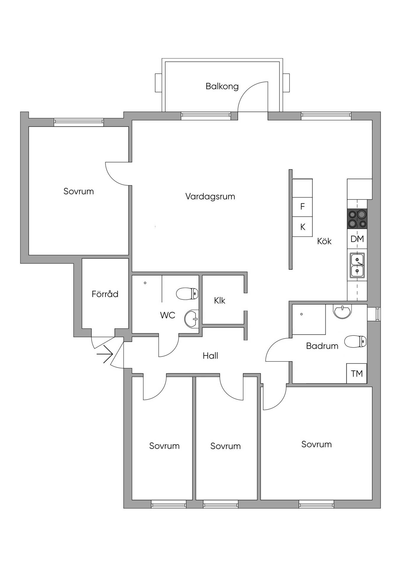 4 rum Lägenhet på Lillåkersvägen 35 Gångsätra Lidingö kommun - bild 19