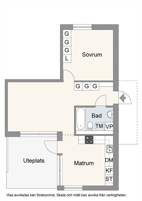 2 rum Lägenhet på Flygkårsvägen 43A Hägernäs Täby kommun - bild 15