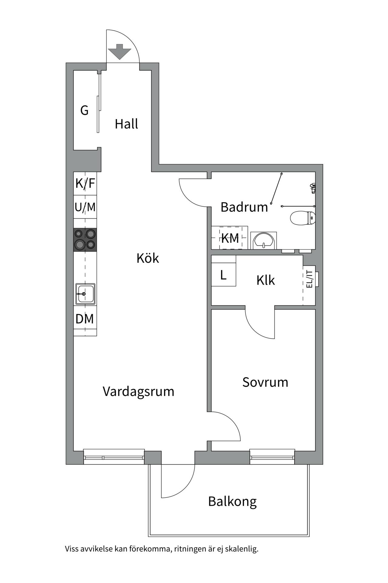 2 rum Lägenhet på Sandalettgatan 18 Älvsjö/Älvsjöstaden Stockholms kommun - bild 19