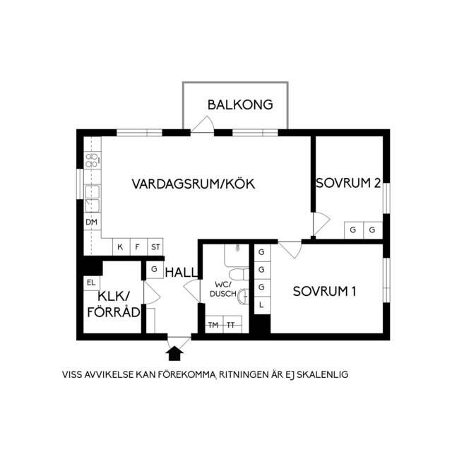 3 rum Lägenhet på Nöbbelövs torg 3 Nöbbelöv Lunds kommun - bild 21