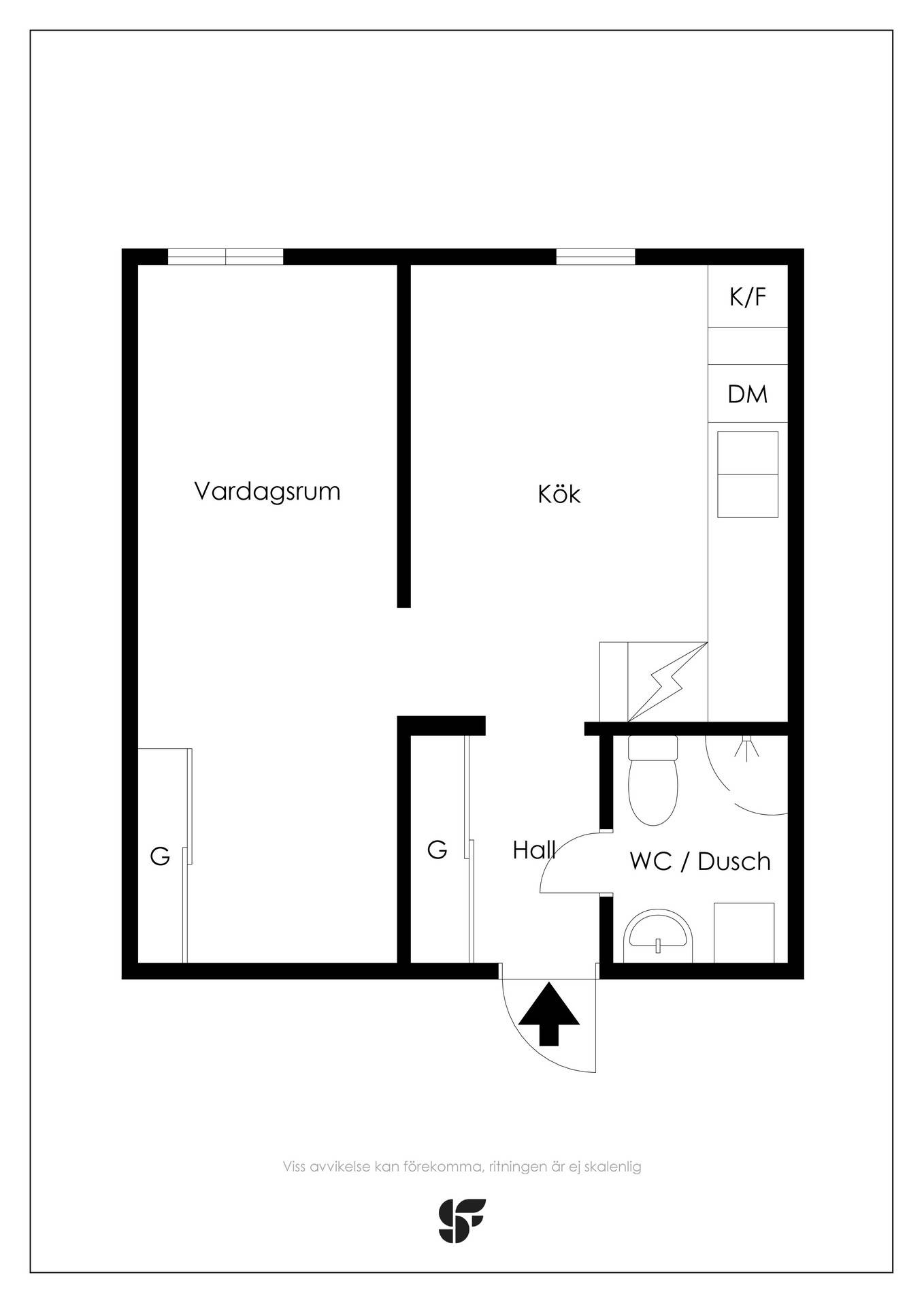 1 rum Lägenhet på Svedelius Väg 18 Högbrunn Nyköpings kommun - bild 18