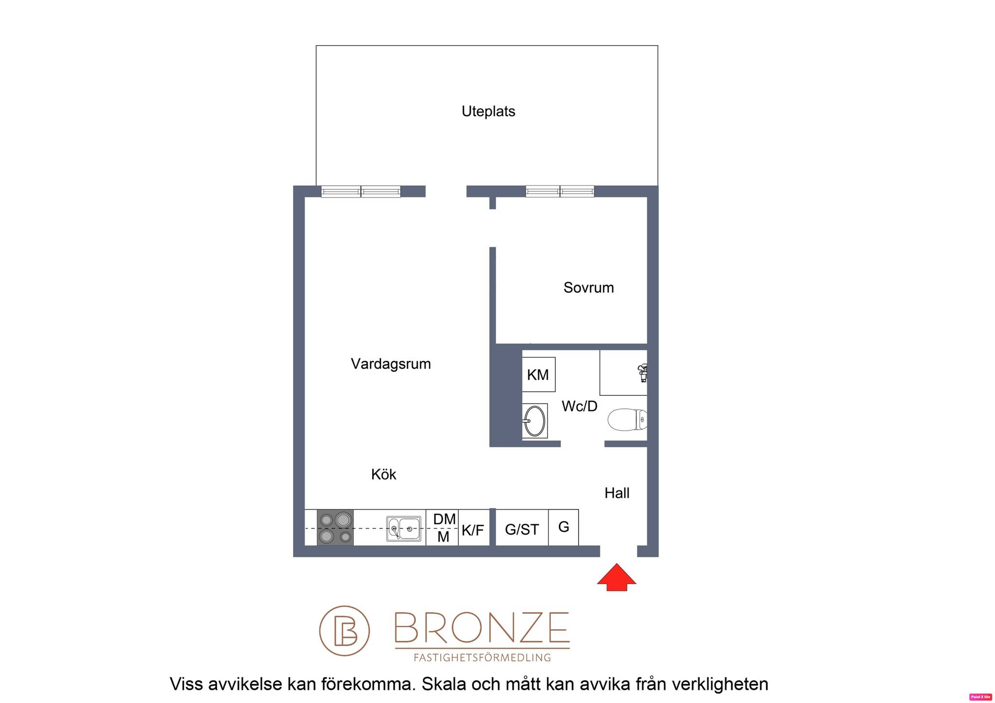 2 rum Lägenhet på Boplatsvägen 19 Sundbybergs kommun - bild 15