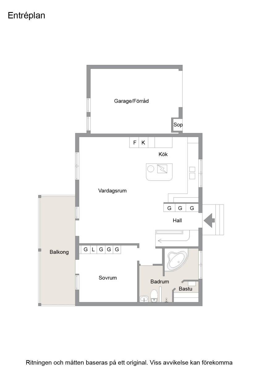 5 rum Villa på Vallavägen 3b Tenhult Jönköpings kommun - bild 35