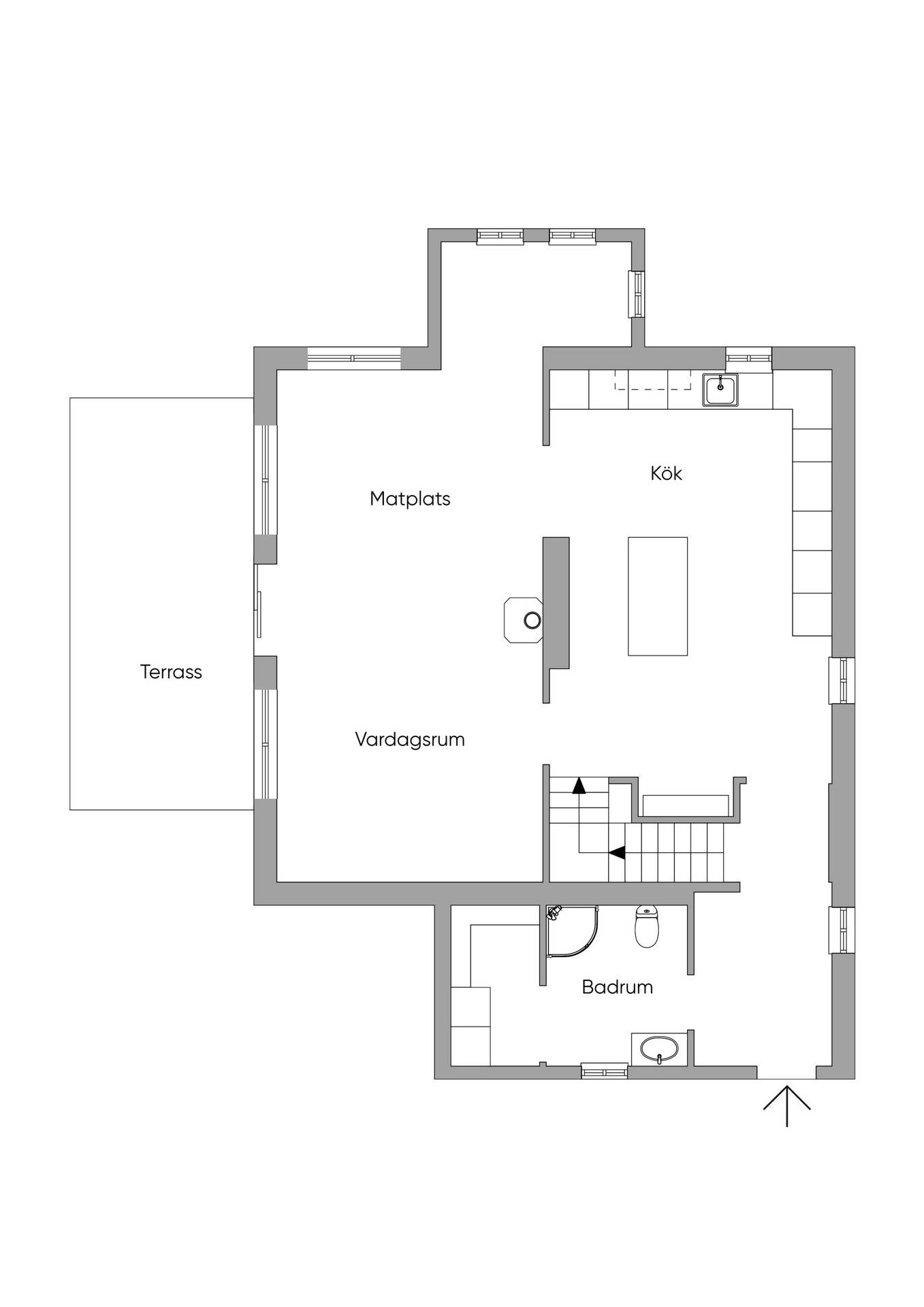 5 rum Villa på Torsgatan 5 Gislaved Gislaveds kommun - bild 27