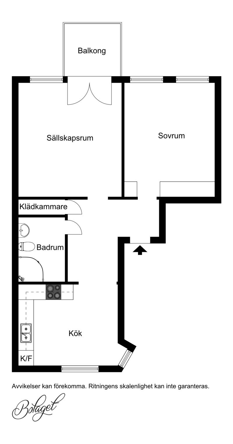 2 rum Lägenhet på Östra Rönneholmsvägen 3B Davidshall Malmö kommun - bild 25