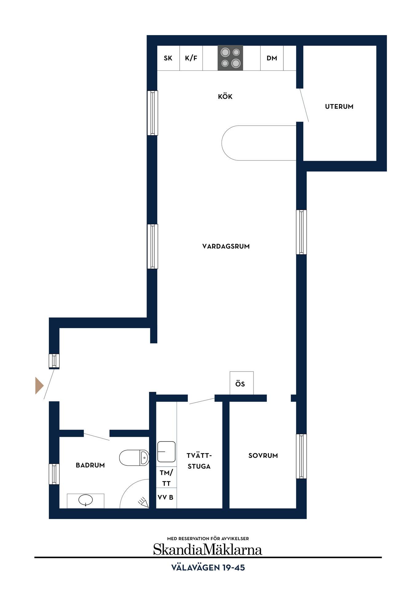 2 rum Gård med jordbruk på Välavägen 19-45 Välahusen Sjöbo kommun - bild 37