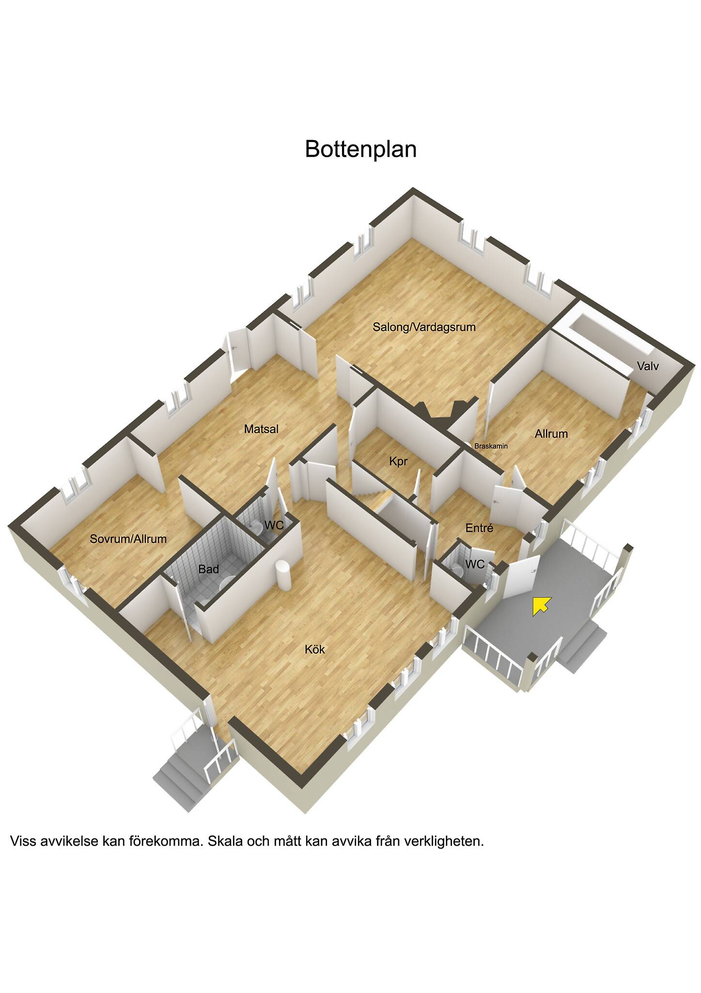 8 rum Villa på Prästgårdsvägen 3 Enviken Falu kommun - bild 76