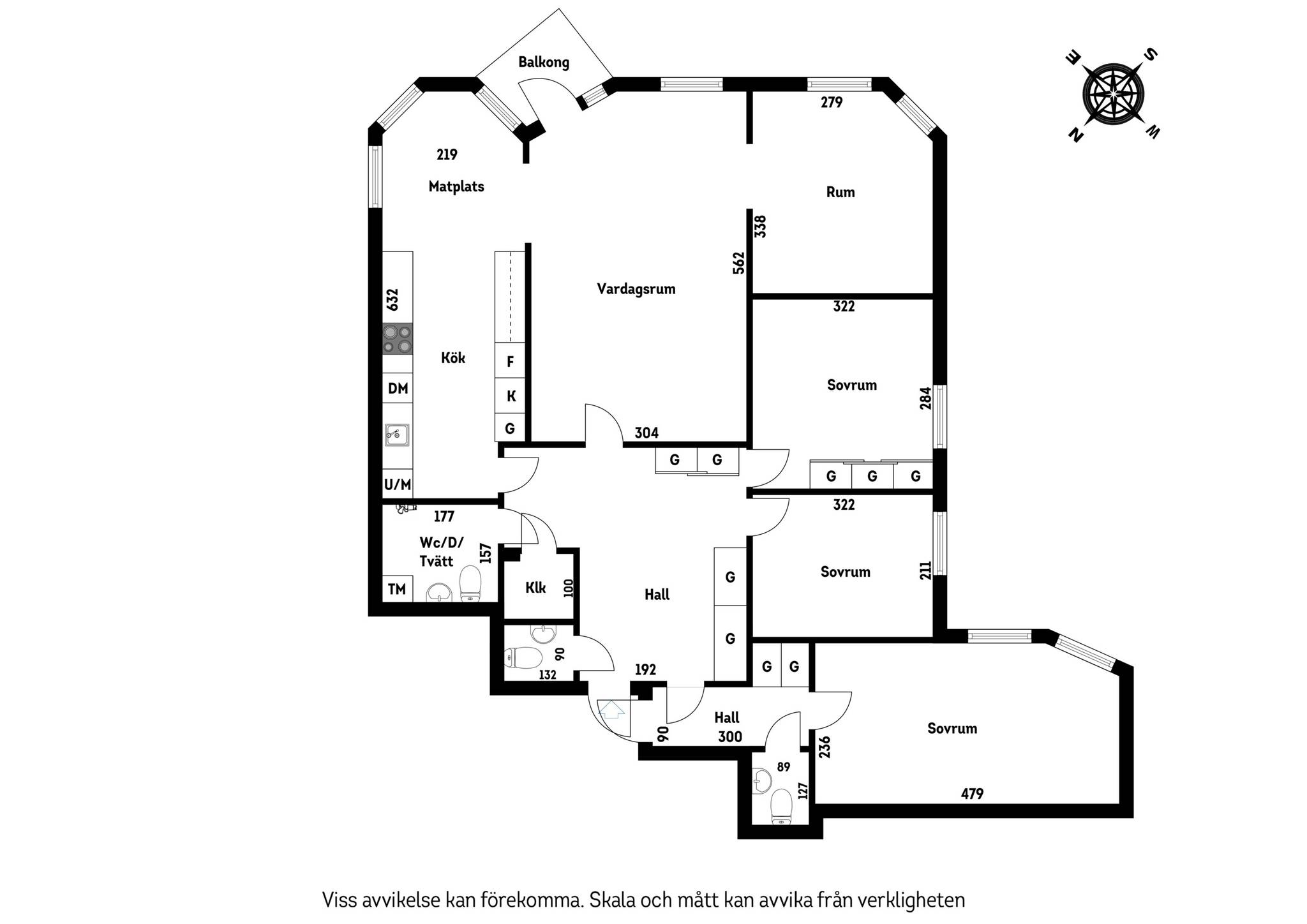 5 rum Lägenhet på Farstavägen 89 Farsta Stockholms kommun - bild 22
