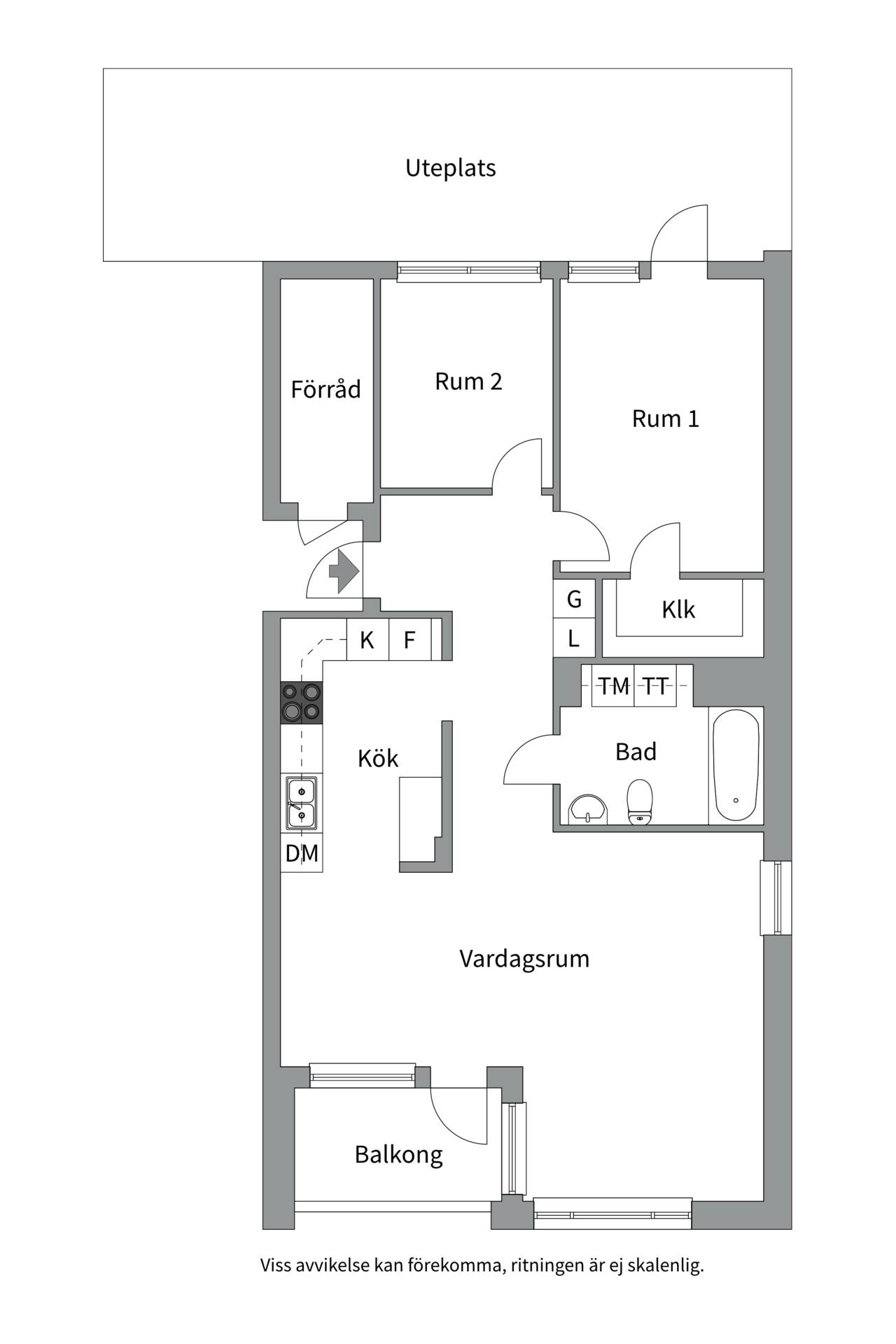 3 rum Lägenhet på Mjölnarvägen 34 Kvarnholmen Nacka kommun - bild 49