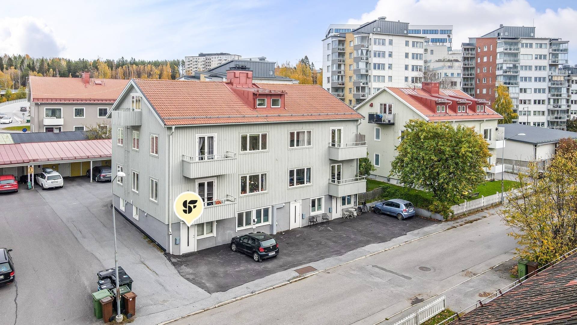 2 rum Lägenhet på Scharinsvägen 17B Öst På Stan Umeå kommun - bild 2