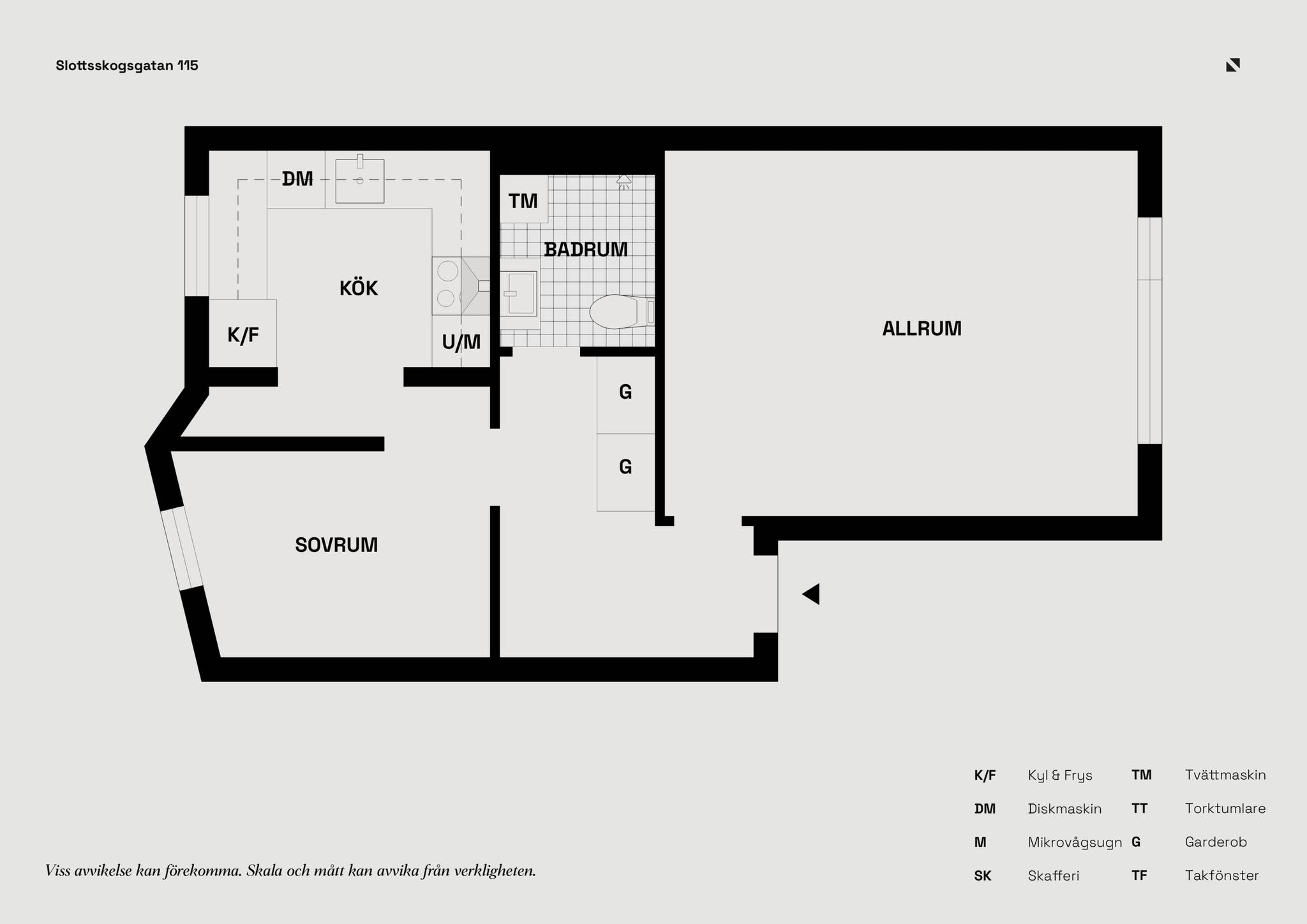 1 rum Lägenhet på Slottsskogsgatan 115 Kungsladugård Göteborgs kommun - bild 6