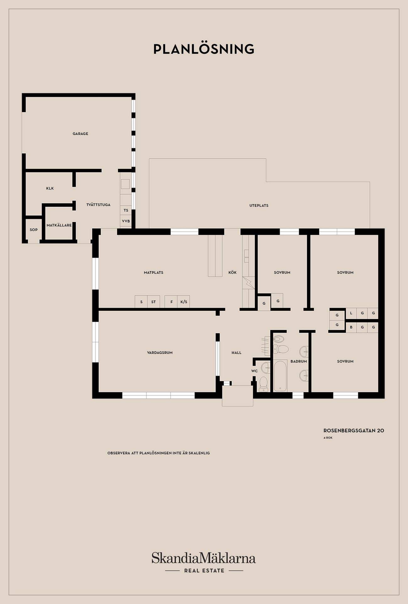5 rum Villa på Rosenbergsgatan 20 Katrineberg Tibro kommun - bild 33