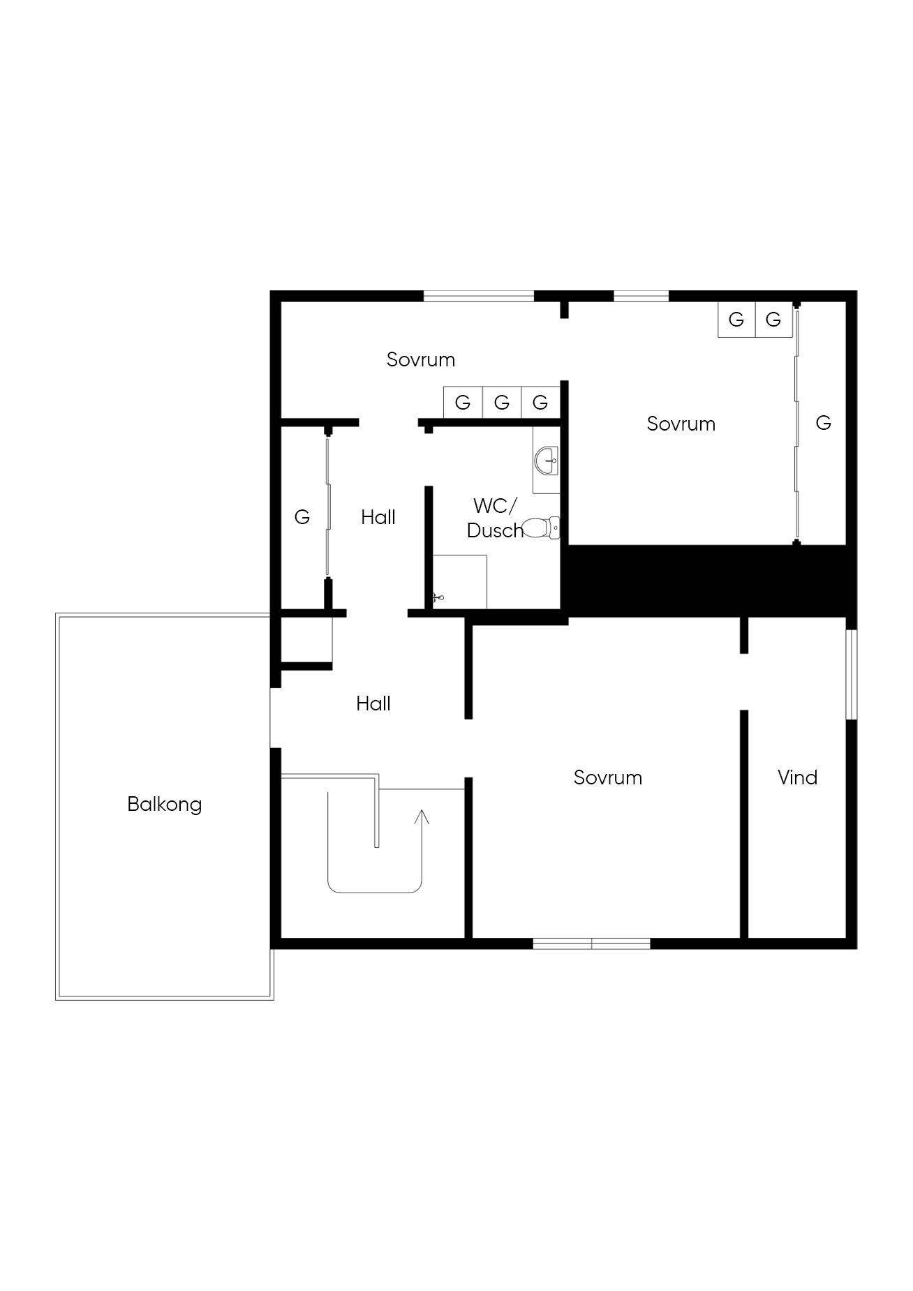 5 rum Villa på Skolallén 7 Timrå Timrå kommun - bild 38