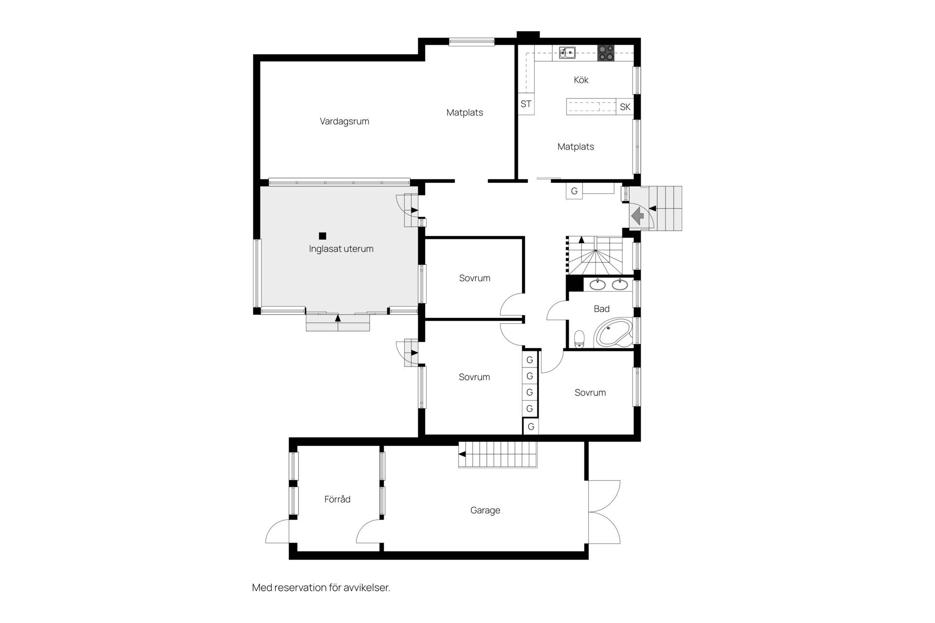 7 rum Villa på Hedvägen 6 Solsidan Ludvika kommun - bild 44