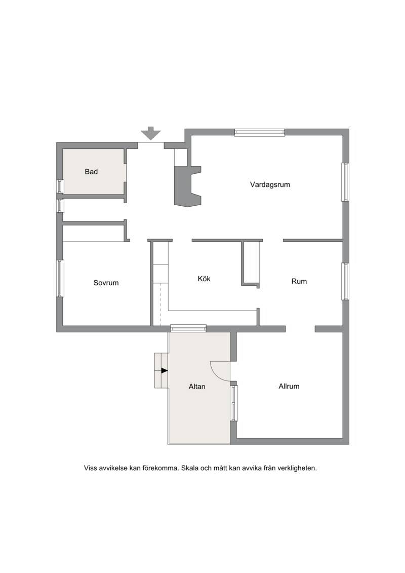 4 rum Villa på Idrottsgatan 13 Vislanda Alvesta kommun - bild 29
