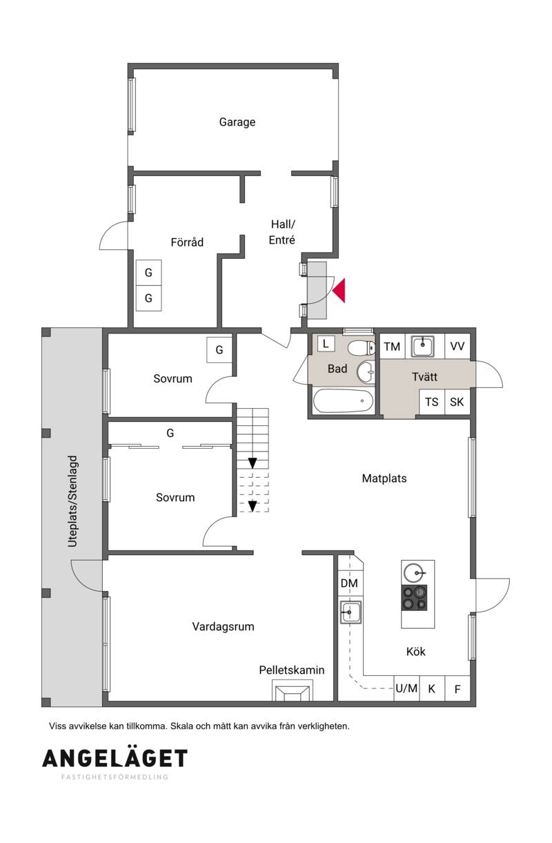 5 rum Villa på Morotsvägen 8 Sävast Bodens kommun - bild 27