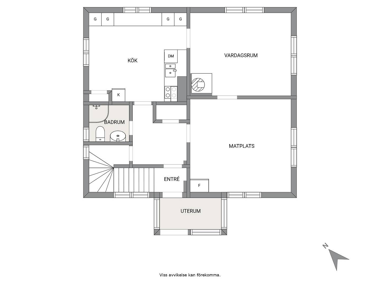 4 rum Villa på Vällaregatan 10 Långshyttan Hedemora kommun - bild 39