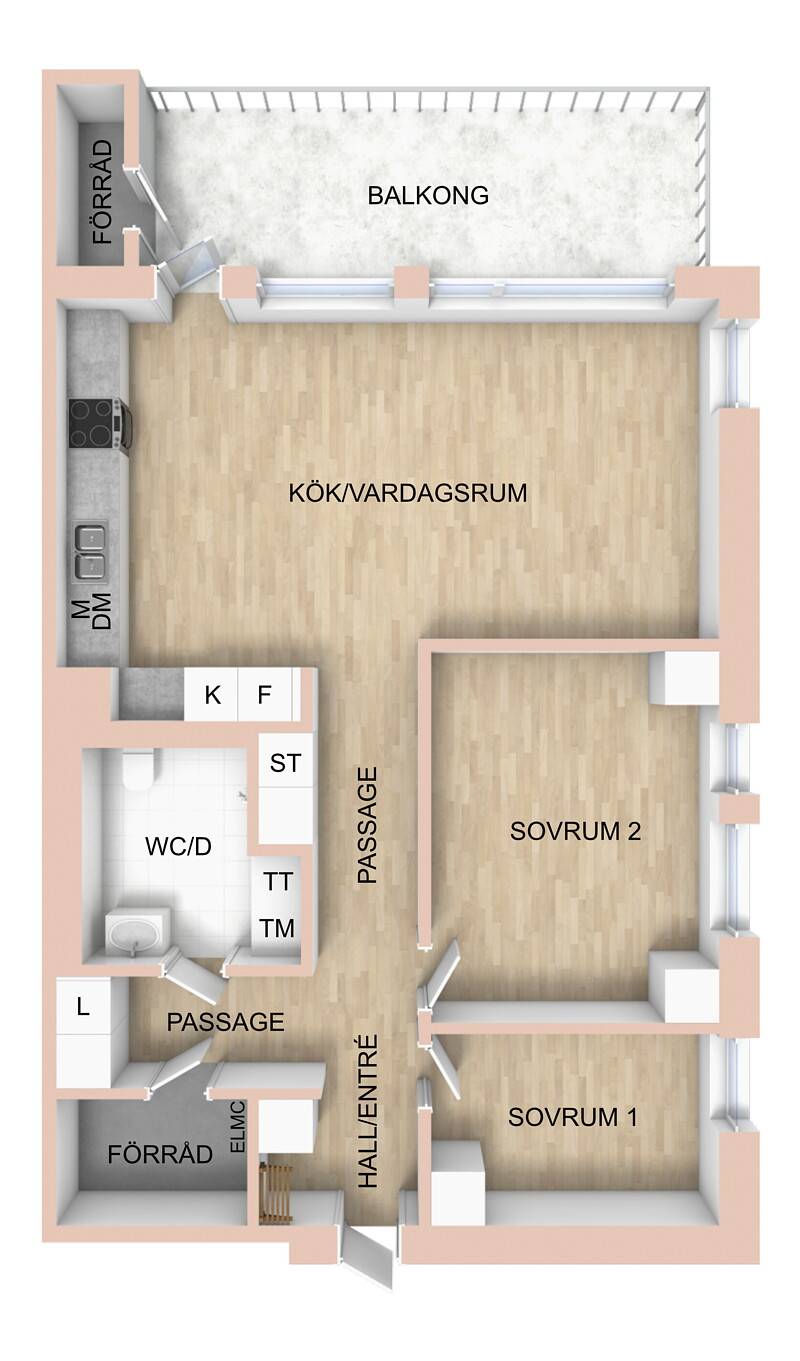 3 rum Lägenhet på Kanikenäsbanken 33 B Kanikenäsholmen Karlstads kommun - bild 34